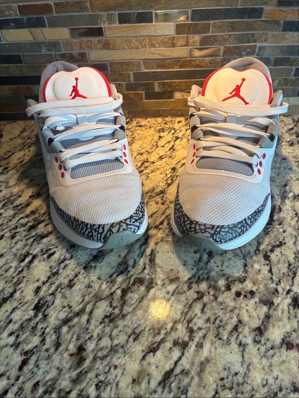 Air Jordan Run - 88 Racer - White Cement - Sz. 10.5